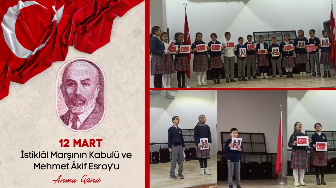12 Mart İstiklal Marşı'nın Kabulü ve Mehmet Akif Ersoy'u Anma Programı Düzenlendi