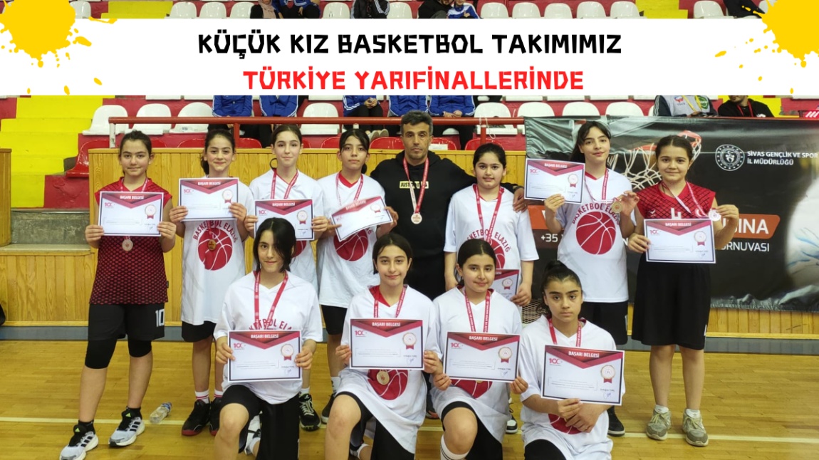 Küçük Kız Basketbol Takımımız Türkiye Yarıfinallerinde